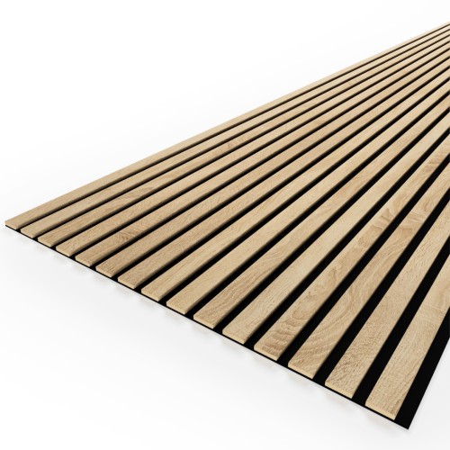 Панель стеновая акустическая МДФ Stella Comfort Standart Дуб Сонома