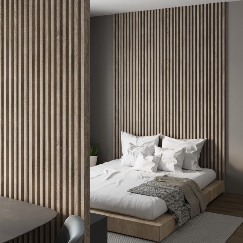 Рейка Интерьерная МДФ Stella Ривьера Standart Дуб Винтаж