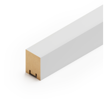 Рейка Интерьерная МДФ Stella Ривьера Standart Белый