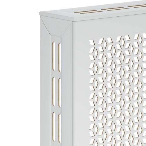 Экран для радиатора МДФ Stella Илона Белый