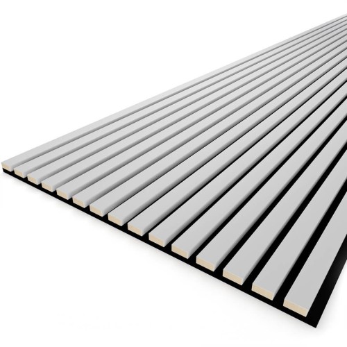 Панель стеновая акустическая МДФ Stella Trend Standart Белый