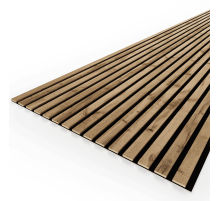 Панель стеновая акустическая МДФ Stella Comfort Light Пекан