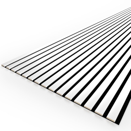 Панель стеновая акустическая МДФ Stella Comfort Standart Белый