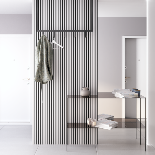 Панель стеновая акустическая МДФ Stella Comfort Standart Белый