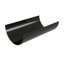 Желоб Классика 120 ПВХ Grand Line 3м Черный (RAL 9005)