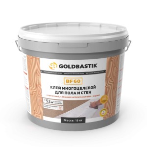 Многоцелевой клей для пола и стен Goldbastik BF60 6,5кг