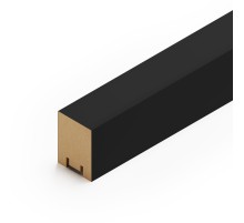 Рейка Интерьерная МДФ Stella Ривьера Standart Black Edition