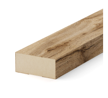 Рейка Интерьерная МДФ Stella Модель 12 Light Пекан